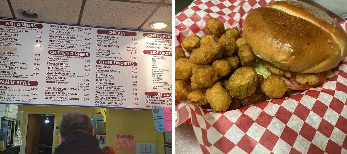 Fish N Chicken Menu